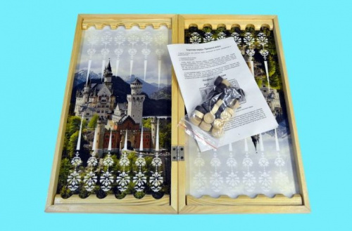 Нарды 40х21х3,5 см "Замок" НК-6 995909