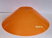 Конус разметочный (фишка футбольная) оранжевая выс 5 см, диам 19 см, КФ-01 998106