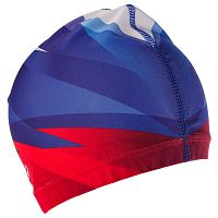 Шапочка для плавания Lyc Onlitop красно-сине-белая 2388950
