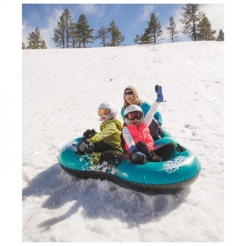 Ватрушка бескамерная (тюбинг) 152х152 см H2OGo Snow Bestway 3-х местная 39052/5306420 фото 4