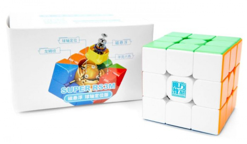 Кубик Рубика 3х3 MoYu RS3M Super Ball-Core магнитный 997998