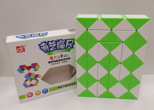 Кубик Рубика Змейка 48 звеньев микс QiYi blocks 998617 фото 5 Кубик Рубика Змейка 48 звеньев микс QiYi blocks 998617 фото 5