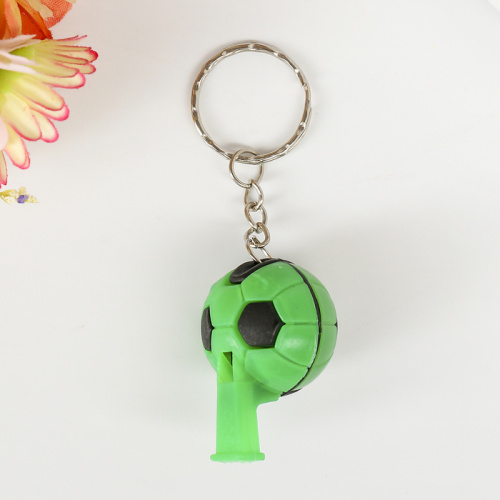 Свисток пластик Футбольный мяч микс 641269