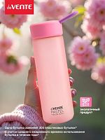 Бутылка для воды 500 мл Vente розовая 995645