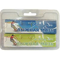 Мазь держания 2 шт/80 гр (-3-7;-9-25) ЛМ2-С-СЗ синий+зеленый 01499