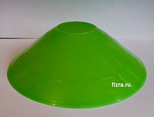 Конус разметочный (фишка футбольная) зеленая выс 5 см, диам 19 см КФ-01 998104