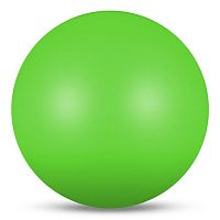 Мяч для художественной гимнастики 17 см салатовый IN367 03705