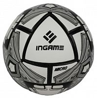 Мяч футбольный №5 Ingame Micro бело-черный 995587