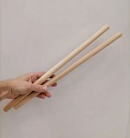 Палка гимнастическая деревянная 0,45 м d 20 мм 995431