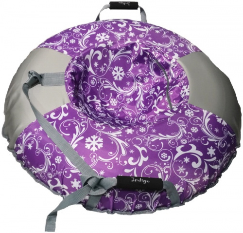 Ватрушка 75 см Иней серо-фиолетовый SM-247 24249 фото 3 Ватрушка 75 см Иней серо-фиолетовый SM-247 24249 фото 3