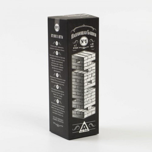 Игра Башня падающая Баланс, аналог Дженга (Jenga) №1 4571708 фото 6