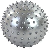 Мяч массажный 20 см AS4 SMB-06-01 серебряный 236053