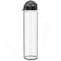 Бутылка для воды 500 мл КК0158 Lifestyle с трубочкой прозрачный 365552