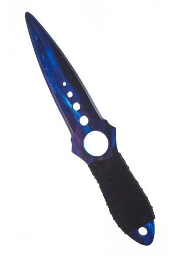 Макет ножа Скелетный нож V2 Волны сапфира CS GO 0273 998459 Макет ножа Скелетный нож V2 Волны сапфира CS GO 0273 998459