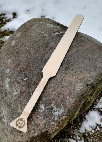 Бита для лапты 80 см толщина 1 см, ширина 8 см 995609 фото 3