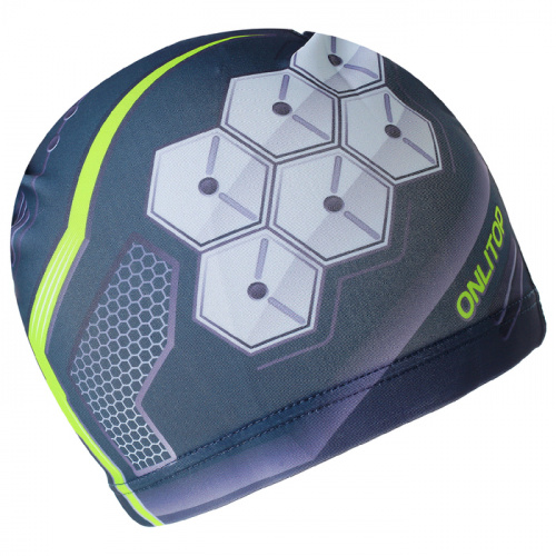 Шапочка для плавания Lyc Onlitop серая 3242951 фото 3