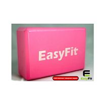 Кирпич для йоги розовый 23х15х8 см EasyFit 01489