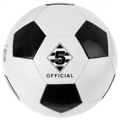 Мяч футбольный №5 для отдыха цвет микс 136246 фото 2