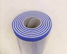 Коврик для йоги 0,6х61х183 см синий-серый TPE Yoga mat 00756-52