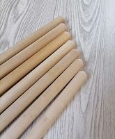 Палка гимнастическая деревянная 1,2 м d 22-25 мм 01929