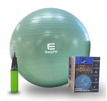 Мяч фитнес 65 см бирюзовый EasyFit 03444