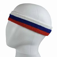 Повязка для головы махровая триколор Cliff 997103
