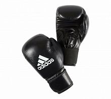 Перчатки боксерские детские 2 унц Adidas черный 995442