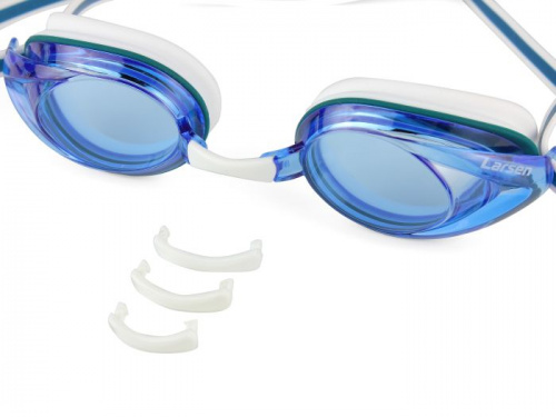 Очки для плавания Larsen R25 синий/белый Venus 358442 фото 3