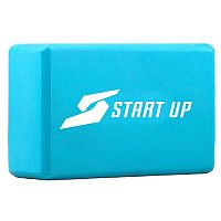 Кирпич для йоги голубой 22х15,2х7,6 см Start up NT18020 356175