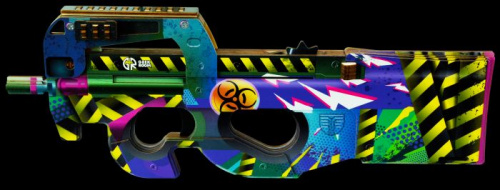 Макет пулемета P90 FusionCore 00853