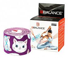 Тейп BBalance фиолетовый котята 5 м х 5 см 998732