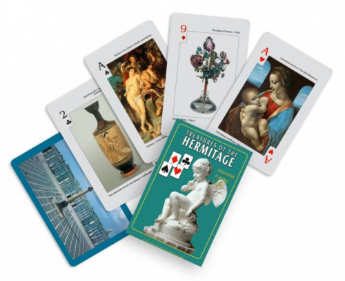 Карты 54 шт Шедевры Эрмитажа "Амур грозящий" Treasures of the Hermitage 330006