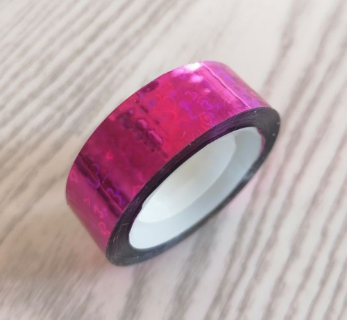 Обмотка (скотч) для обруча 15ммх11м фуксия 997355 Обмотка (скотч) для обруча 15ммх11м фуксия 997355