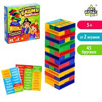 Игра Башня падающая Фантазеры (аналог Дженга) 3440817