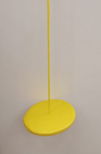 Тарзанка мягкая дерево желтая 998373