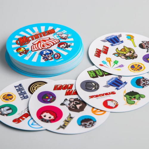 Игра настольная "Мстители" (карточки 5+) Дуббль 5403325 фото 3