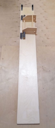 Профилактор Евминова (аналог) 31х240 см, толщина 21 мм, каретка из лиственницы 995632 фото 3