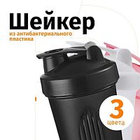 Шейкер 400 мл Family Ride черный 25396