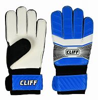 Перчатки вратарские размер 4 Cliff сине-черный CF-46 997035 