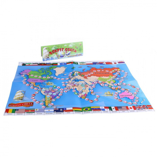 Игра настольная "Вокруг света" 684687