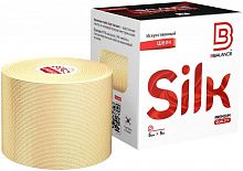 Тейп BBalance бежевый 5 м х 5 см шелк, для тела Ice silk 998711