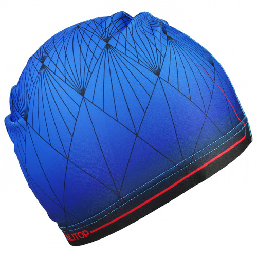 Шапочка для плавания Lycra Onlitop синяя 3589396 фото 3