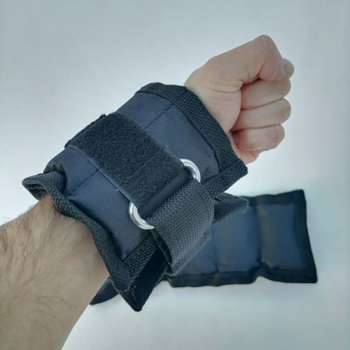 Утяжелители 1 кг х 2 дробь PRO с измен весом 996562 фото 2