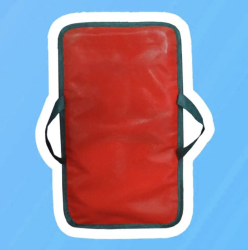 Санки-ледянки Сидушка мягкая 70х30 см красная Snowfox 997987