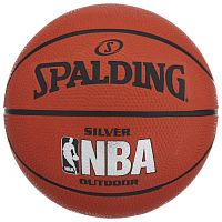 Мяч баскетбольный №3 Spalding NBA Silver 6904145