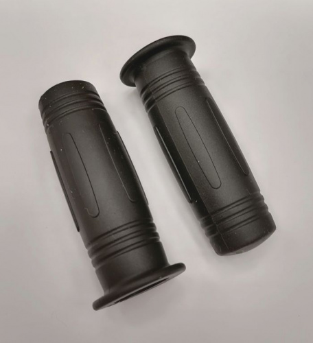 Ручка (грипсы) для руля самоката (велосипеда) 2 шт 85 мм черные 17712