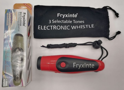 Свисток электронный Fryxinte (3-х тональный) красный 00850 фото 2 Свисток электронный Fryxinte (3-х тональный) красный 00850 фото 2