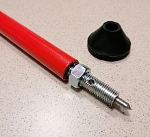 Турник для проема шип 100-120 см красный 998236