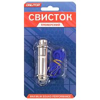 Свисток металл тренерский 3532956