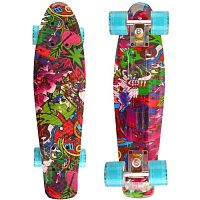 Скейтборд 22х6" Пениборд граффити Larsen Graffiti 2 360330